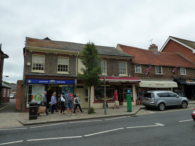 Shoppers in the High Street